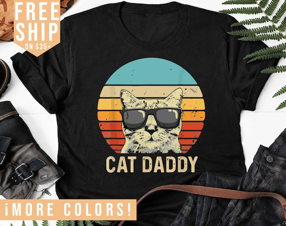 Cat T-Shirt Life Is Better With Cats Colorful Funny Cute Tee Cat T-Shirt Life Is Better With Cats Colorful Funny Cute Tee