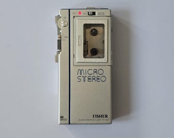 Fisher MICRO STEREO microcassette PH-M20 Japan Made for Restoration