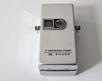 SHARP PIP-21 S Infusion PUMP Japan Medical Collectable Portable