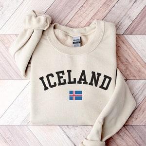 Felpa Islanda Maglione Islandese Maglione Islanda Maglietta GF Idee Regalo Reykjavik Maglietta Cozy Season Felpe Regalo Nordico Ragazze Escursionismo Viaggio Top