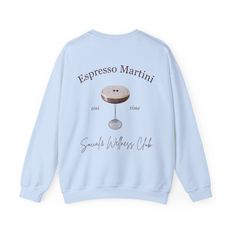Espresso Martini Sweatshirt, Aperitivo Social Club, Aesthetic