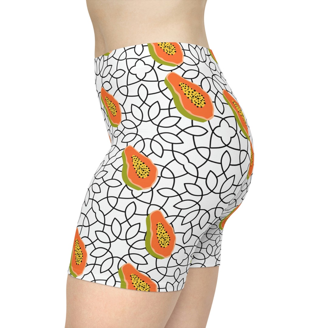 Neon Pink Ethic Aztec Print Men's Shorts