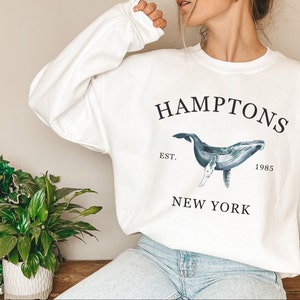 Hamptons Sweatshirt, Tennis Sweatshirt, Hamptons Shirt, The Hamptons Sweatshirt, Summer T, Whale Sweatshirt, Hamptons Bachelorette, Beach T