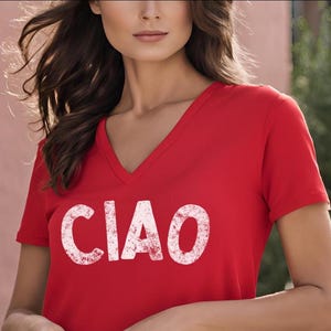 Ciao Shirt Ciao T-shirt Ciao T Shirt Ciao T Shirt Ciao Tee Europa Vacation Shirt Ciao Bella Shirt Summer Shirt Regali Italiani