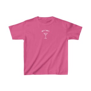 Dirty Thirty Martini Shirt 30th Birthday Shirts Tini Time Tshirt Aperitivo Tee Y2K BabyTee Alt Crop Top Bestfriend Bday Gifts Alt Crop Top image 6