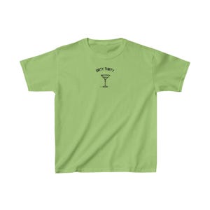 Dirty Thirty Martini Shirt 30th Birthday Shirts Tini Time Tshirt Aperitivo Tee Y2K BabyTee Alt Crop Top Bestfriend Bday Gifts Alt Crop Top image 5