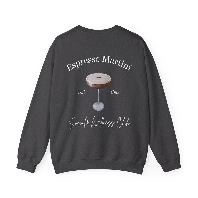 Espresso Martini Sweatshirt, Aperitivo Social Club, Aesthetic