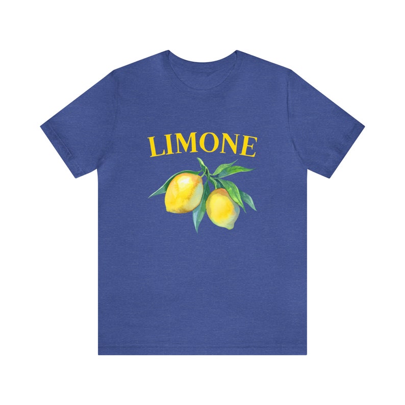 Limone Shirt, Lemon Shirt, Lemon T-Shirt, Lemons Shirt, Amalfi Coast, Italy, Lemon Gifts, Sicily Lemon, Italian Shirt, Limoncello Shirt image 7