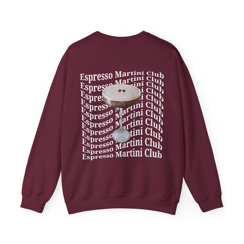 Espresso Martini Sweatshirt, Martini Lover Gift, Martinis Tshirt