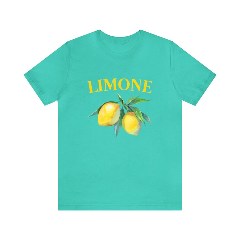 Limone Shirt, Lemon Shirt, Lemon T-Shirt, Lemons Shirt, Amalfi Coast, Italy, Lemon Gifts, Sicily Lemon, Italian Shirt, Limoncello Shirt image 8