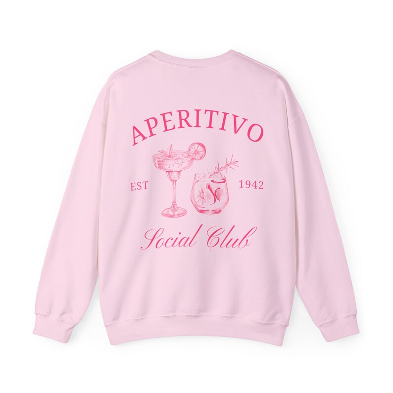Aperitivo Sweatshirt, Aperol Spritz Sweatshirt, Vodka Apparel, Amalfi