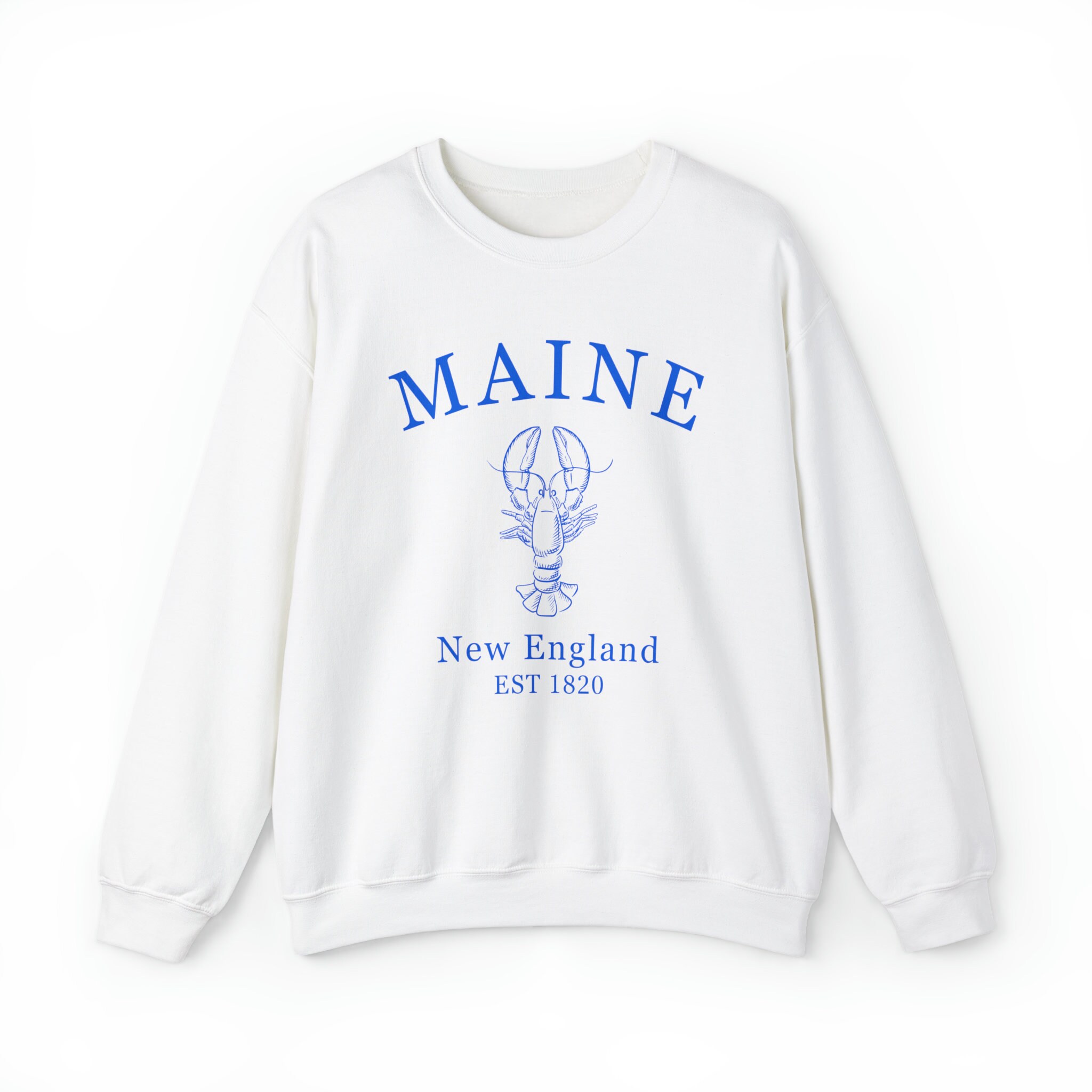 Maine Sweatshirts Maine Sweatshirt Maine Sweats Maine Etsy