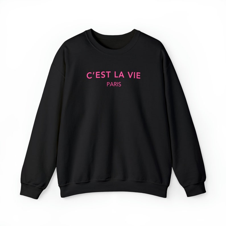Cest La Vie Organic Cotton T Shirt Dusty Blue