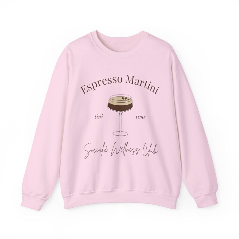 Espresso Martini Sweatshirt, Aperitivo Social Club, Aesthetic
