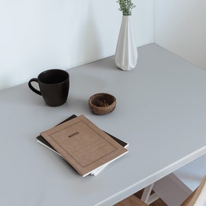 Gray Color Furniture Sticker, Texture Adhesive Foils, Solid color Style veneer, Gray Furniture Decals, Waterproof Sticker