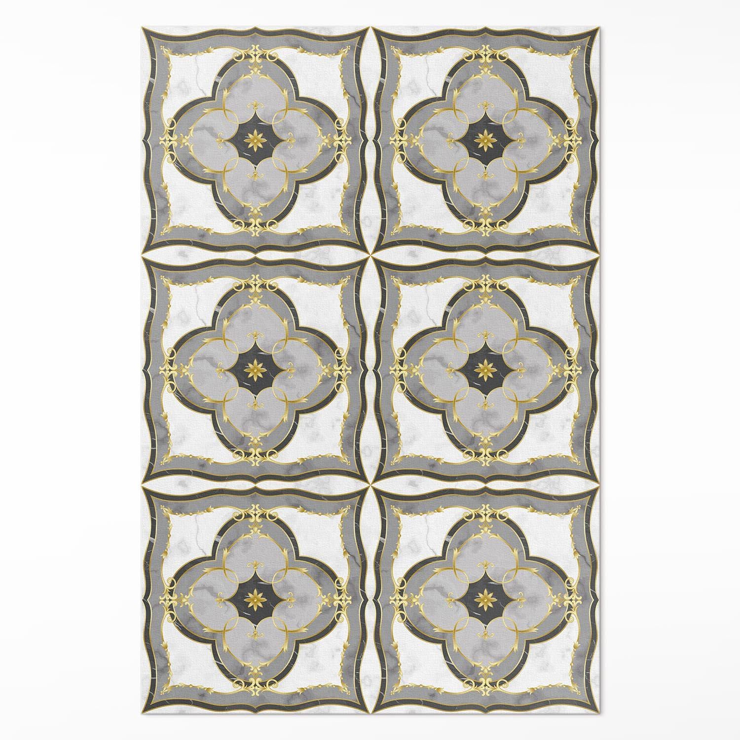 Tile Mat Rug Decorative Tiles Patterned Tiles Rug for Living Room, Tiles and Tiles ...
