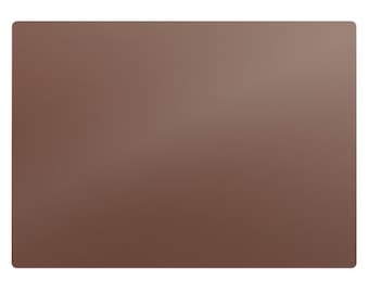 Protector de suelo para silla marrón, alfombrilla marrón para silla de escritorio, alfombrilla para silla de ordenador, alfombrilla estampada para silla de oficina, alfombrilla para silla