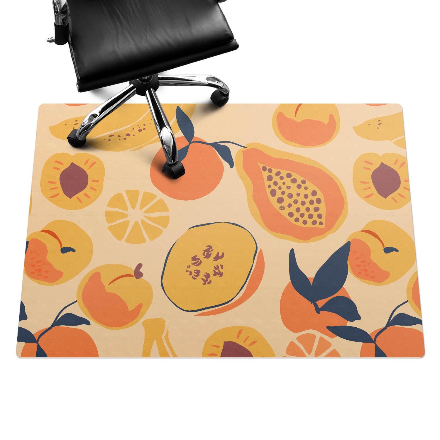 Ikea Kolon Floor Chair Covers Ikea Desk Chair Floor Mat Fruity Retro  Pattern Desk Chair Mat,