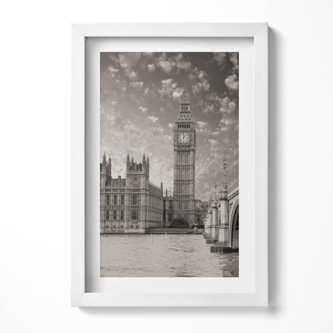 King & McGaw photographie encadrée de Big Ben, Londres