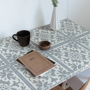 Delicate ornament Furniture Sticker, Texture Adhesive Foils, Texture Style veneer, Gray Furniture Decals, Waterproof Sticker
