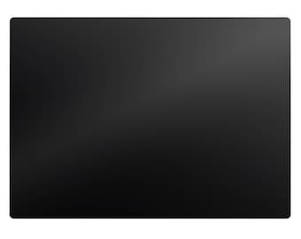 Alfombrilla para silla de color negro, protector de suelo para silla de oficina negra, protector de suelo para silla, alfombrilla estampada para silla de escritorio, alfombrilla para silla de ordenador