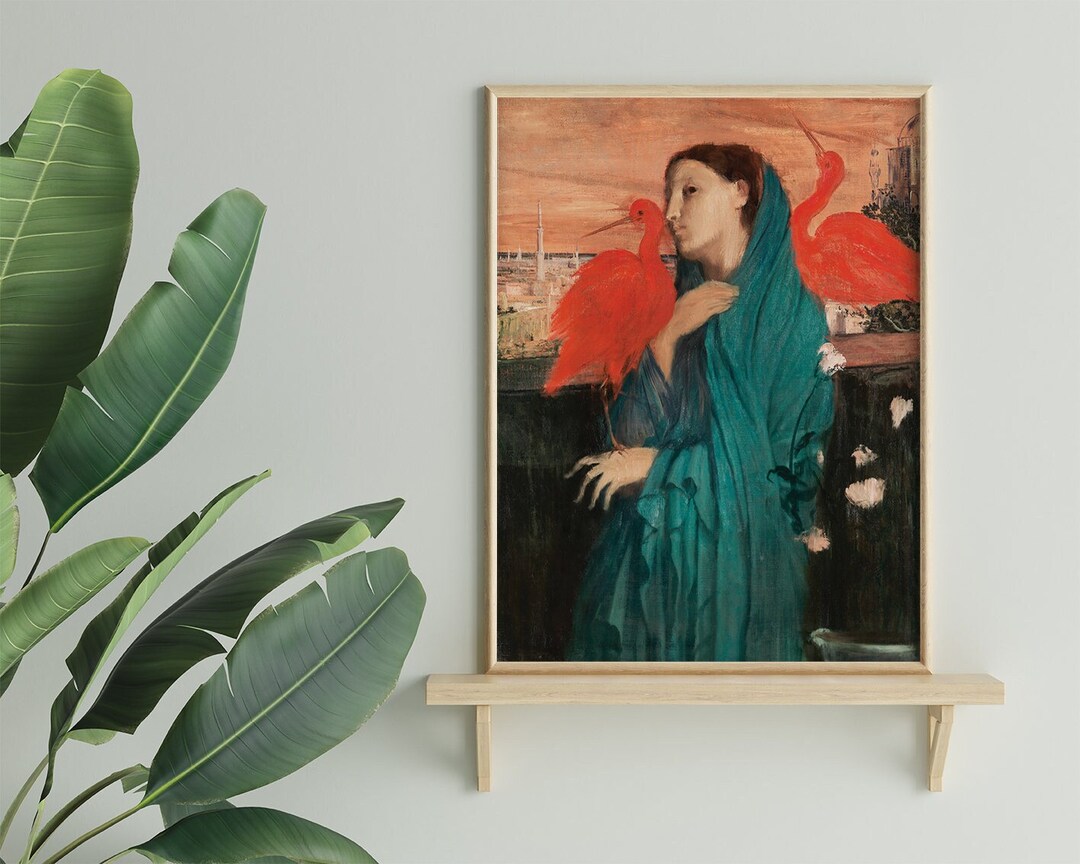 エドガー・ドガ、浴槽、希少画集画、新品額装付 エドガー・ドガ、【浴槽の女】、希少画集画より、状態良好