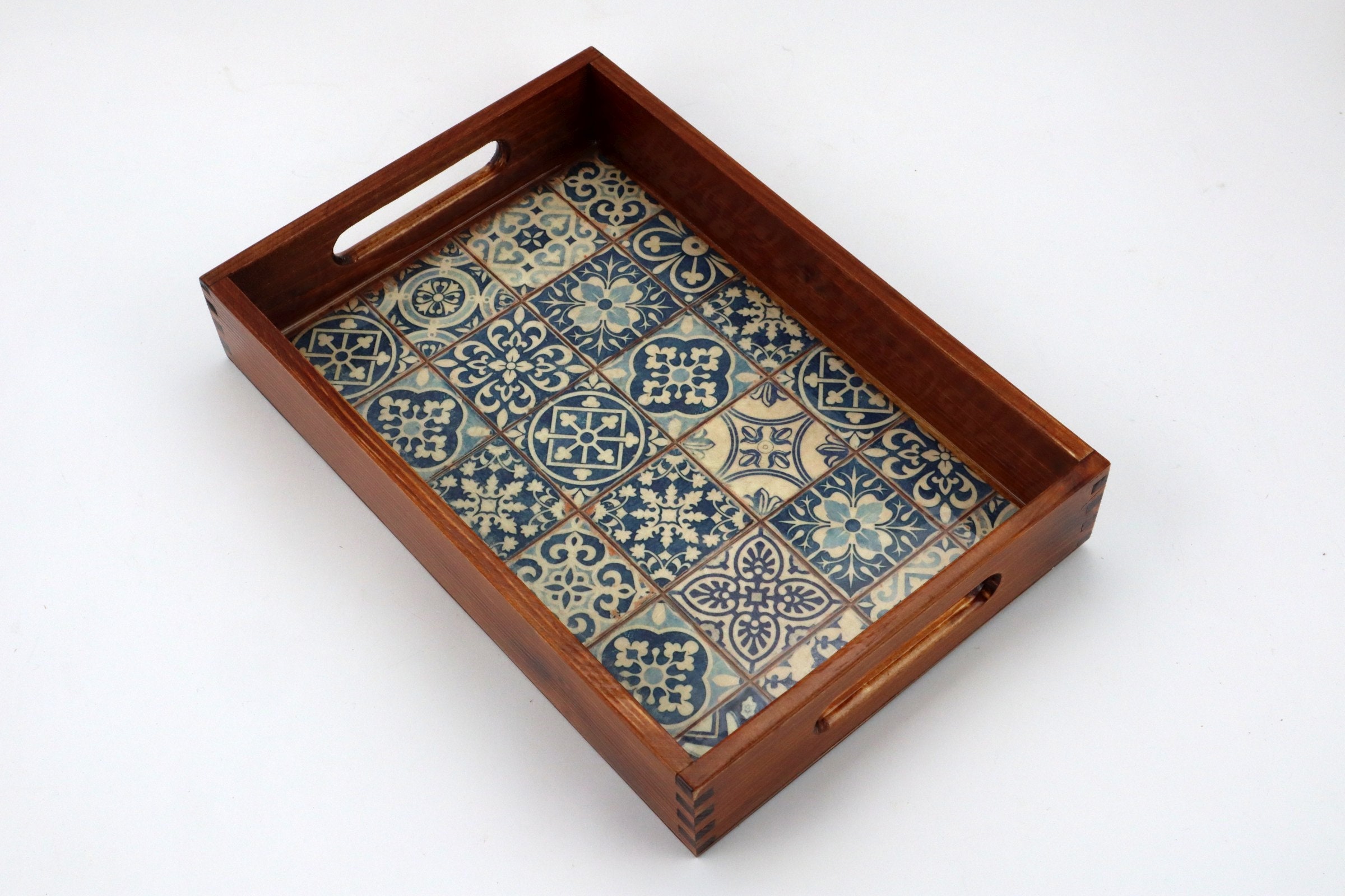 Small Size Wooden Tray With Handles. - Etsy Small Size Wooden Tray With Handles. - Etsy