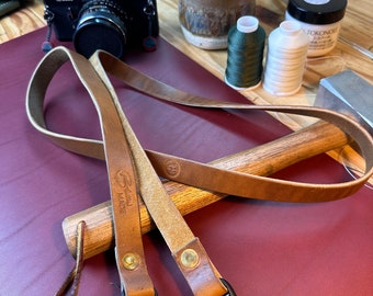 Handmade Leather Camera Strap *Made to Order*