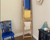 Wooden Blanket Ladder, Towel Rack