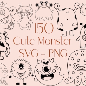 Monster SVG, Halloween SVG, süßes Monster dafür, Horror Zeichen, gruselige Zeichen, süßes Blatt, Halloween Png, lustiges Halloween Zeichen, Hexe Zeichen, Hexe Zeichen