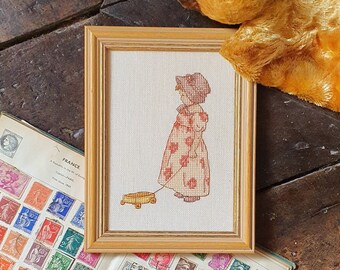 Cross Stitch, Kate Greenaway, Cross Stitch Pattern