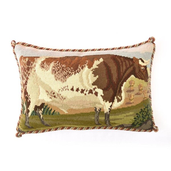 Elizabeth Bradley, Beasts of the Field - Shorthorn Ox Tapestry Kit, Needlepoint Kit, Tapestry Kit, Tapestry, Needlepoint