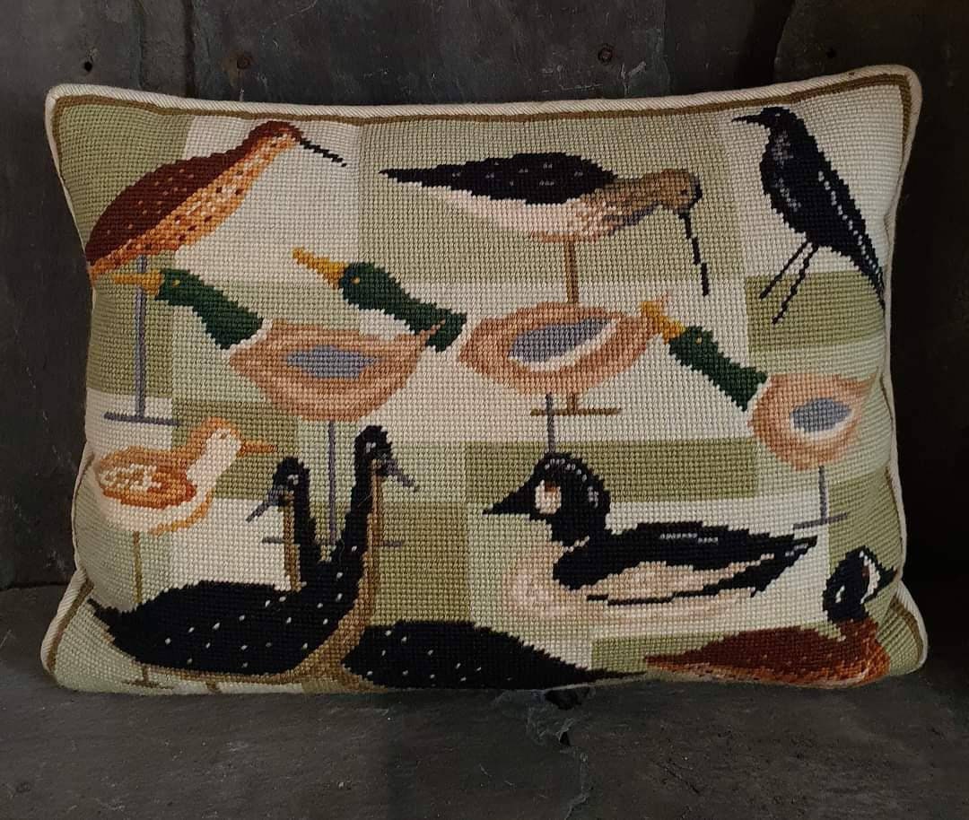 Decoys, Ducks, Patchwork, Needlepoint Kit, Tapestry Kit, Tapestry