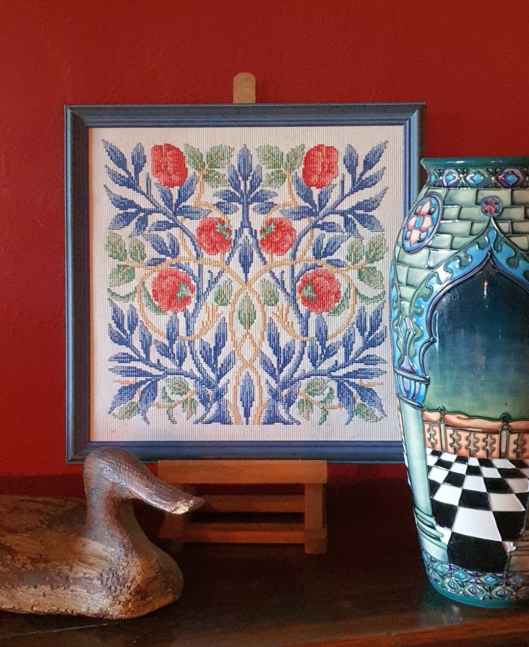 Cross Stitch, Floral, William Morris, Cross Stitch Pattern, Victorian