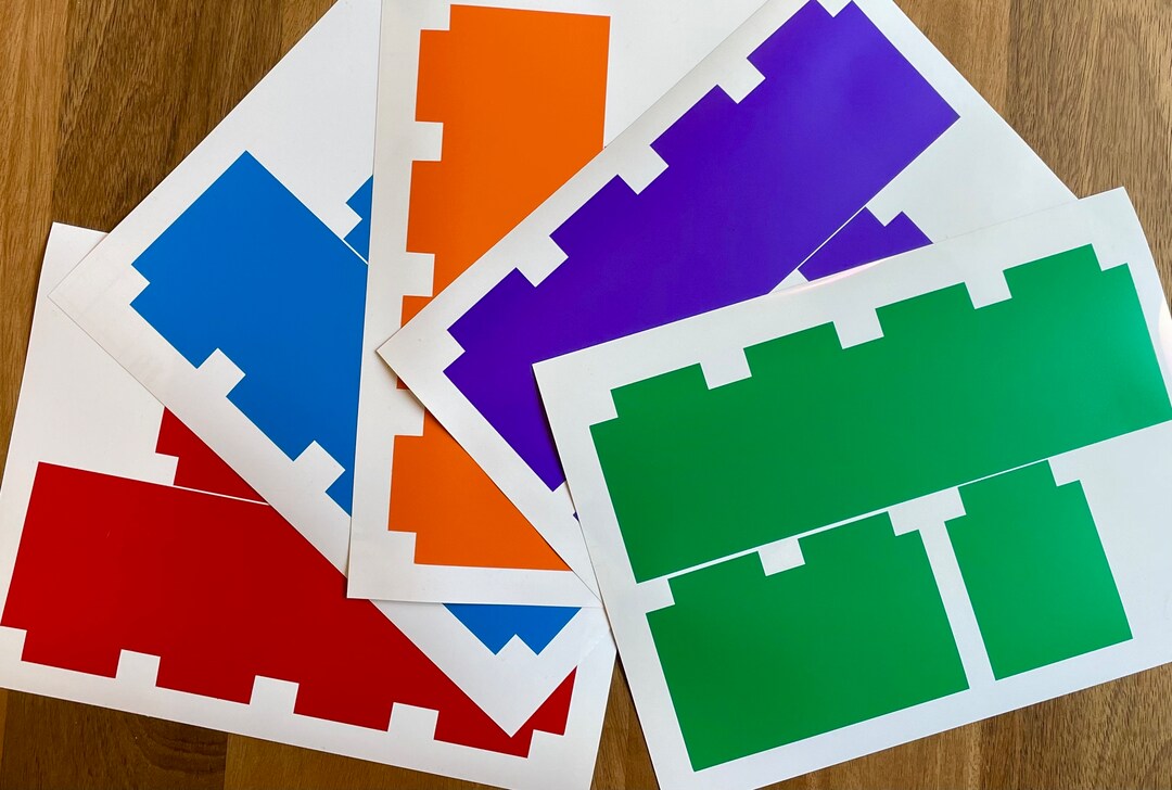 Brick Wall Decals 15 Pack Etsy