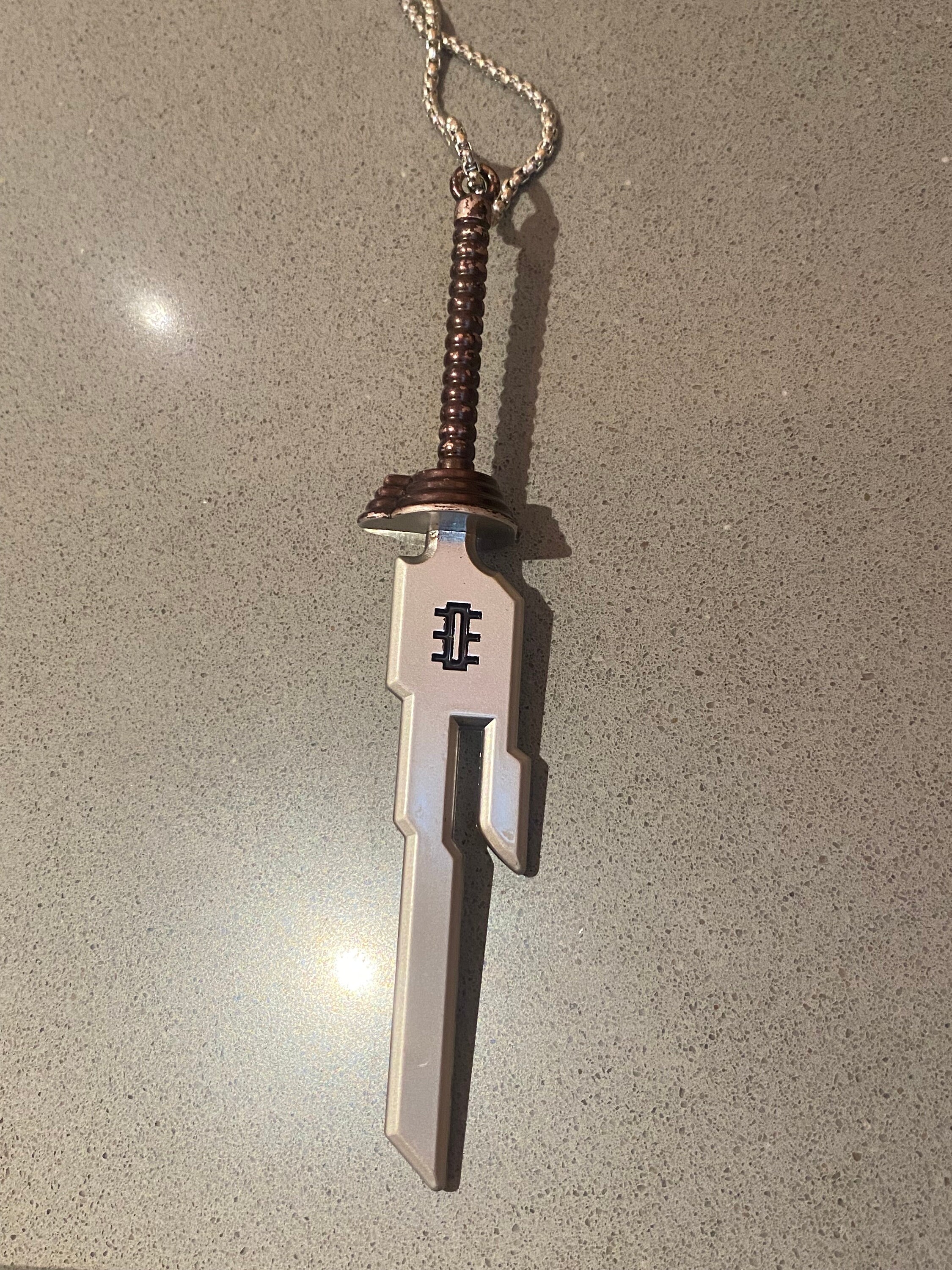 Toji Fushiguro Silver Inverted Spear of Heaven Pendant Necklace - Etsy