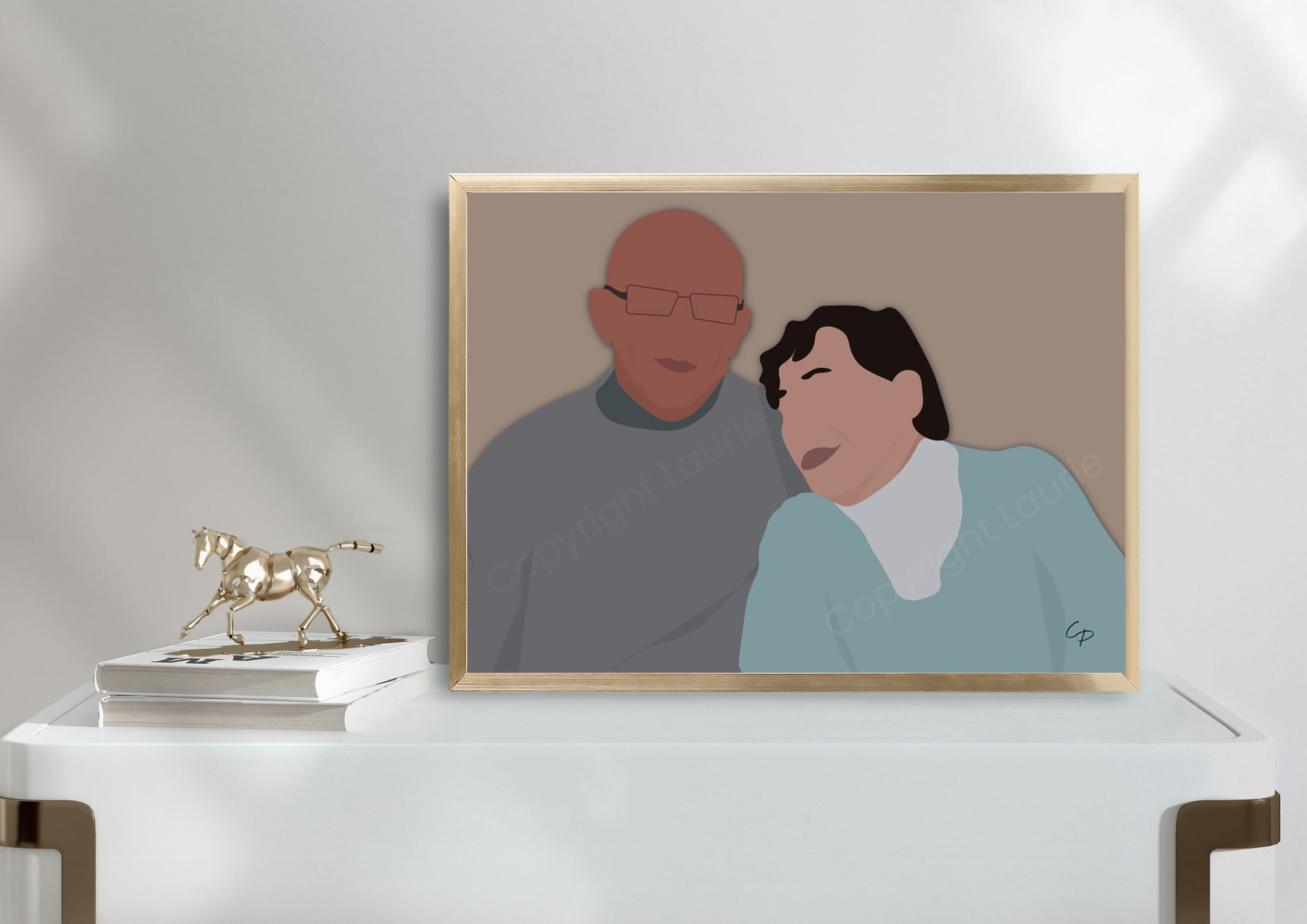 Portrait Personnalisé - Format A4