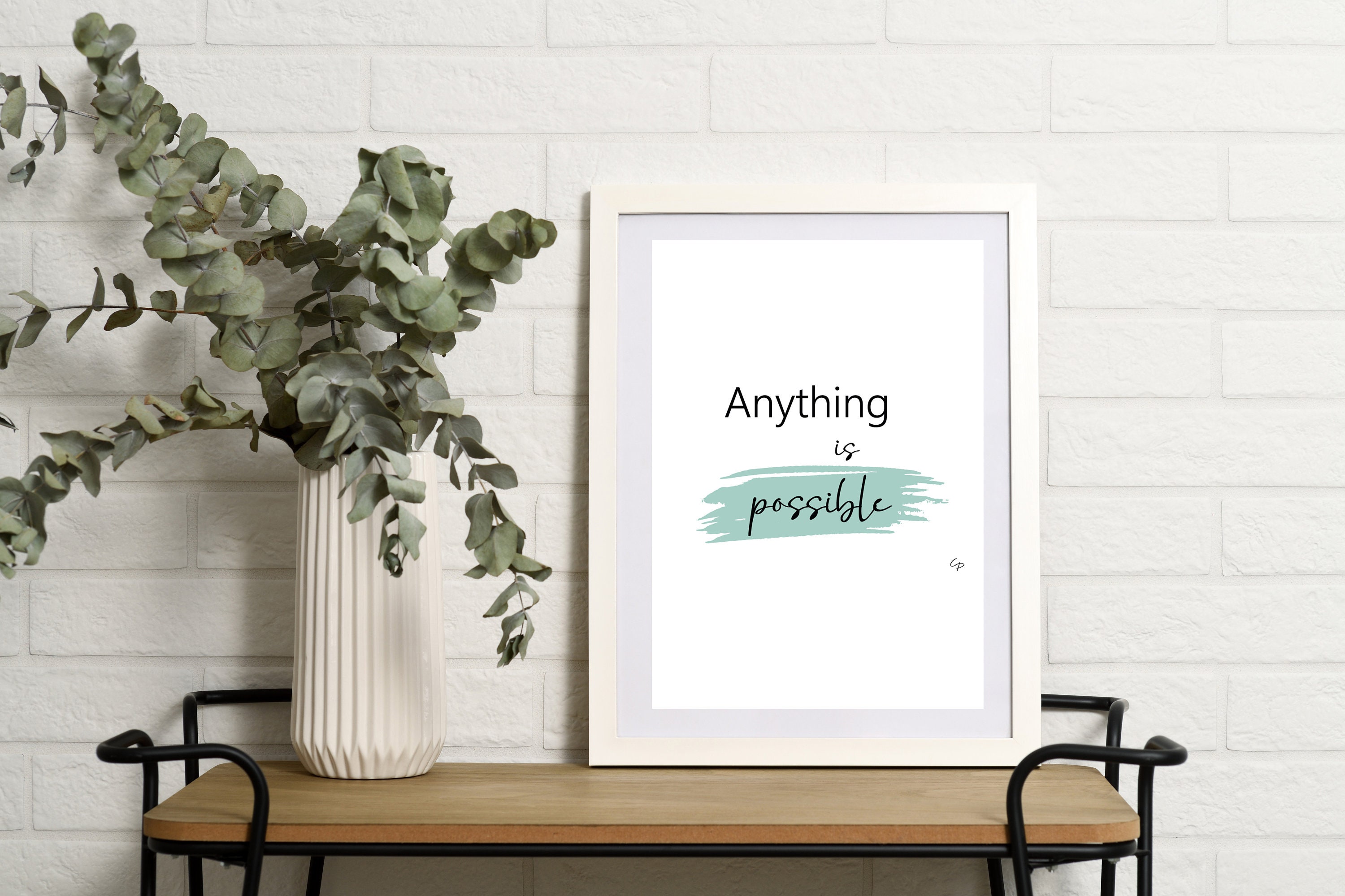 Affiche Citation - Personnalisez avec La Citation de Votre Choix