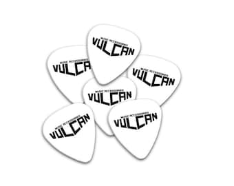 Vulcan Guitar Picks- 6 Pack
