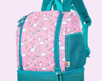 Rugzak voor kleuters | Toniebox rugzak met lunchboxvak | Lichtgewicht en ergonomisch | Cadeau-idee | Leuke kinderrugzak