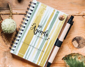 Journal perpetuo en español - Agenda perpetua - Planer - Organizador - Cuaderno - PDF imprimible - A5 + Calendario 2024 (12 meses incluido)