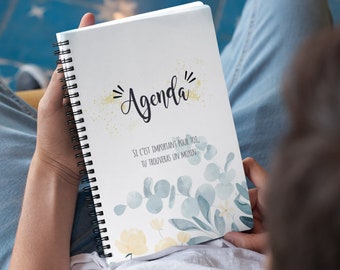 AGENDA PERPETUA en francés 2024 - Journal - Planner - Planificador - Organizador imprimible en pdf - A5 - DIGITAL