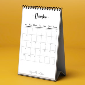 Journal - AGENDA PERPETUA- Planificador - Organizador - A5 - Español - Pdf + Calendario 12 meses incluido (2024). Imprimible. DIGITAL image 9