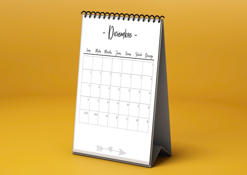 Journal - AGENDA PERPETUA- Planificador - Organizador - A5 - Español - Pdf + Calendario 12 meses incluido (2024). Imprimible. DIGITAL image 9