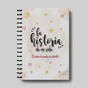 Cuaderno de recuerdos / Cuaderno de memorias / Diario de recuerdos / 10 separadores pestañas Español, 110 págs imprimibles A5 PDF imagen 5