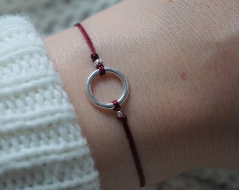 Armband Ring Silber