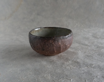 Small burgundy bowl