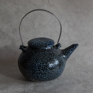 Dark cobalt teapot image 4