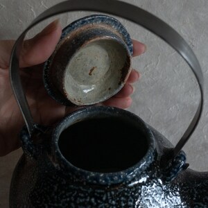 Dark cobalt teapot image 6