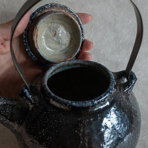Dark cobalt teapot image 5